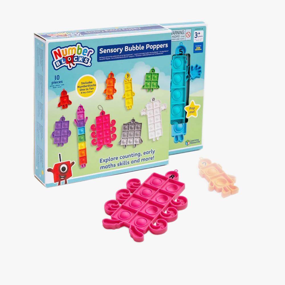 Learning Resources Numberblocks Sensory Bubble Poppers